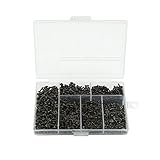 小さなヒンジアンティークセルフタッピングネジのための小型ネジ多目的DIYミニチュアネジセットBronze1200pcs