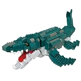 nanoblock カワダ(Kawada) ナノブロック ダイナソーDX モササウルス 6.5×12.5×32cm 12才以上 インテリア ホビー NBM-053