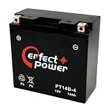 パーフェクトパワー PT14B-4 MF密閉型 充電済バイクバッテリー 【互換 YT14B-BS YT14B-4 FT14B-4 GT14B-4】即使用可能