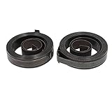 uxcell ドリルプレススプリング メタル クイルフィードリターンコイルスプリング 幅12mm 2個入り