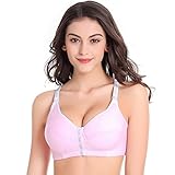 【妊婦専用】　授乳ブラジャー　マタニティ 授乳 兼用ブラ　ハーフトップ　綿　ノンワイヤ　前ボタン開閉　ストラップ調節が可能　4色展開　マタニティウェア インナー下着