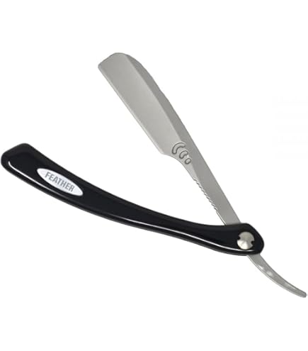 Amazon.co.jp: フェザー プレビューレザー【ストレート】 本体 1本入