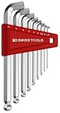 ピービースイスツールズ(PB Swiss Tools) 2212H-10 ショートヘッド六角棒レンチセット(パックナシ) 2212H-10