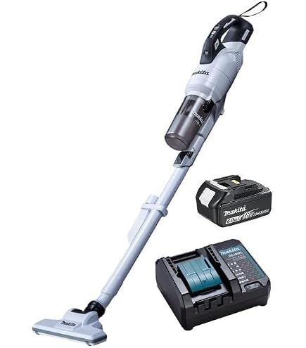Amazon.co.jp: 充電式クリーナ CL285FDZW(白)+バッテリBL1830B+充電器 