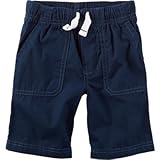 Carter's(カーターズ) プルオンポプリンショーツ ネイビー ボトムスショートパンツ 9ヶ月【並行輸入】