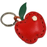 ラ・クオイエリア La Cuoieria レザーキーホルダー ハンドメイド lacuoieria-7817048 リンゴ P346 [ウェア&シューズ]