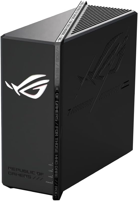 【Amazon.co.jp限定】ASUS WiFi 7 ゲーミングルーター BE7200 10G WAN 2.5GゲーミングLANポート 5764+1376Mbps v6プラス/OCNバーチャルコネクト/クロスパス/transix対応 ゲーミングネットワーク専用SSID ROG STRIX GS-BE7200X 3年保証 国内正規代理店品