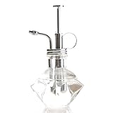 Purism Style-ガラス＆真鍮の噴霧器 透明な色のガラス 真ちゅう製噴霧器（クローム色）