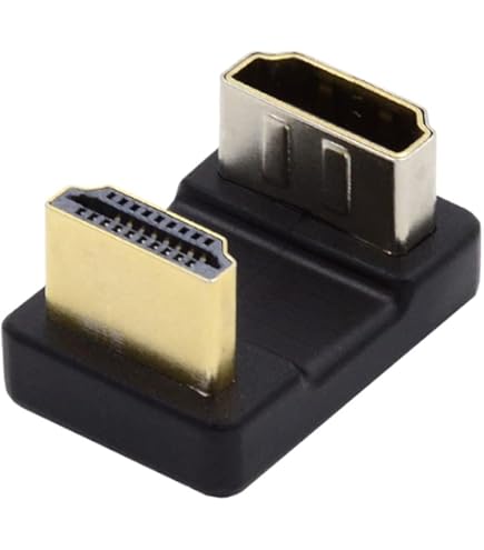 Amazon | cablecc Type-A 標準HDMI 1.4オス-HDMIメスポートセーバー