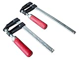Scuderia F型 クランプ 50mmx200mm 木製 グリップ 木工 固定 仮組み 接着 DIY L型 クランプ 3本セット