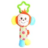 Doober 赤ちゃん用ガラガラ・ラトル 吊り下げ式 柔らかなぬいぐるみ 早期教育