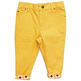 Little Green Radicals - リトルグリーンラディカルズ - ツイルジーンズ - イエロー - Twill Jeans - Daffodil Yellow - フェアトレード オーガ