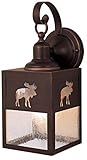 Vaxcel OW24963BBZ Yellowstone 5-Inch Outdoor Wall Light, Burnished Bronze [並行輸入品]