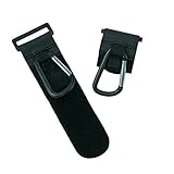 Jinbs ベビーカーフック カー用品 荷物フック 万能フック アウトドア 頑丈 トラベルフック スナップフック マジックテープフック 手荷物をかける フック 装着簡単 ２個セット
