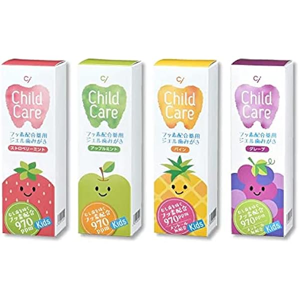 Amazon | 歯科専売品 Ci チャイルドケア 味が選べる 4本