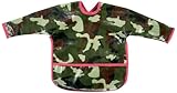 AM PM Kids! Long Sleeved Toddler Bib, Pink Camo by AM PM Kids!