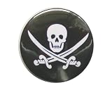 Skull Sword M スカル＆剣 髑髏 缶バッジ London ストリート マーケットからc405[イギリス直輸入]