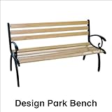 パークベンチ シンプルなデザインのパークベンチ