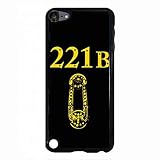 人気の 探偵 ホームズ ケース・カバー,ベイカー街221B 携帯ケース,プラスチック iPod Touch 5th TPUバンパーケース