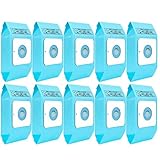 FCYOUO 10枚 VPF-7 東芝 掃除機 専用 紙パック式 交換用 シール弁付 トリプルペーパーバッグ 強力脱臭 抗菌 汚れ防止 VPF-5 後継品 多機種対応 VC-M12V P81R M8R J21V Y30P など