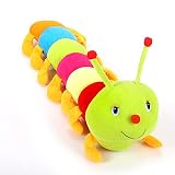 yigooood Mini Caterpillarソフトおもちゃ人形Rattle Kids Baby Playmate Toys Calmフクロウ人形Cuteピーカブーおもちゃ