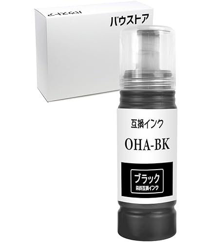 OKO　インク Amazon.co.jp: エプソン EPSON 純正インク OHA-BK オハジキ インク
