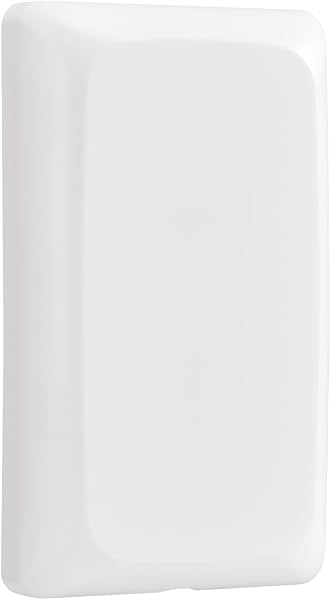 ELECOM Wall Plate Cover, Plug-in Type, Slim, Dedicated for Swing Plug, White, TWCVR01WH - 1
