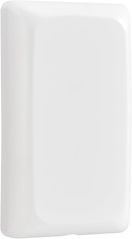 ELECOM Wall Plate Cover, Plug-in Type, Slim, Dedicated for Swing Plug, White, TWCVR01WH