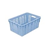 岐阜プラスチック工業 プラスケットNo.750-2本体 75L ブルー 金具なし NO-7502