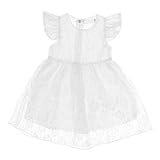 Baosity 全5サイズ　ベビーワンピース　女の子　きれい　 - 白, 2歳