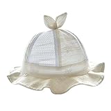 赤ん坊の帽子コットンSunhatサマーハットラブリーキャップ折り畳み式ビーチハットナイスギフトイエロー