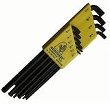 BONDHUS(ボンダス) ボールポイント付スタビー六角レンチセット10本組 インチタイプ SBLX10