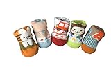 (シダーエイト)CedarEight ベビー ソックス 赤ちゃん 靴下 5足 セット 出産 お祝い プレゼント ギフト (男の子)