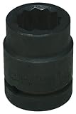 Wright Tool 8772 2-1/4-Inch with 1-Inch Drive 12 Point Standard Impact Sockets by Wright Tool