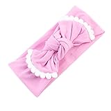 Domybest可愛いベビーヘアバンド　カチューシャ キッズ リボン 蝶結び　柔らかい　弾力性ある 新生児 赤ちゃん　髪飾り　ヘアアクセサリー 出産祝い 内祝い お宮参り 誕生日 100日記念 こども