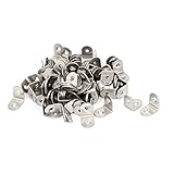 uxcell　アングルブラケット　コーナーブラケット　ライトアングル　ステンレス鋼　20mmx20mm