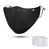 花粉 かぜ ほこり 立体マスク 洗える 綿 ＵＶカットマスク 普通サイズ 【消臭 抗菌 汚れ分解】