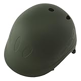 クミカ工業 Nicco ヘルメット ビートル/KM001/キッズ用/49-54cm/CE/日本製/ハードシェル マットグリーン