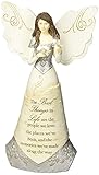 High Quality Elements 82328 Angel Figurine Holding Butterflies, Best Things In Life, 8-Inch