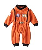 AvaCostumeベビーボーイズワンピースロンパー宇宙服ジャンプスーツ、オレンジ 12M