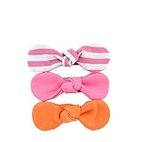 【Nelson- JP 】★新品登場★ヘアバンド ベビー 新生児 赤ちゃん ヘッドバンド 髪飾り 3点セット コットンリボン ヘアアクセ ヘアアクセサリー 出産祝い 髪飾り リボン カチューシャ おし