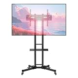アーキス(Archiss) テレビスタンド キャスター付き ディスプレイスタンド 43~65インチ対応 AS-DSL01