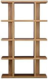 シェルフ オープンラック ダークナチュラル 高さ150cm 幅90cm ディスプレイラック