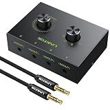 LiNKFOR オーディオスイッチャー (4入力1出力)