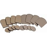 Shepherd Hdwe Prod 9045 16-piece Assorted Glide Mover &フェルトスライダ 1 ブラス 9045 16