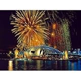 Opera House Fireworks DIY Paint By Number Kit Digital Oil Painting Art Decor