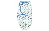 Summer Infant サマーインファント SwaddleMe スワドルミー おくるみ コットン S/Mサイズ L サイズ (サイズ：S/M、カラー：Which way Boy） [並行輸入品]