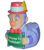 CelebriDucks Wizard of Oz Munchkin Mayor RUBBER DUCK Bath Toy [並行輸入品]
