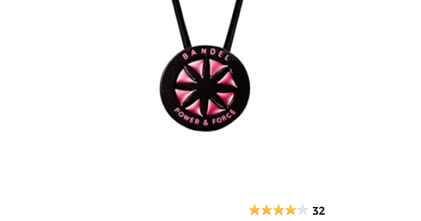 Amazon Bandel バンデル ネックレス ブラック ピンク 50cmヘッド28mm Bandel 磁気 チタン ゲルマニウムアクセサリー Amazon Bandel バンデル ネックレス ブラック ピンク 50cmヘッド28mm Bandel 磁気 チタン ゲルマニウムアクセサリー