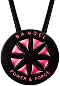 Amazon Bandel バンデル ネックレス ブラック ピンク 45cmヘッド25mm Bandel 磁気 チタン ゲルマニウムアクセサリー Amazon Bandel バンデル ネックレス ブラック ピンク 45cmヘッド25mm Bandel 磁気 チタン ゲルマニウムアクセサリー